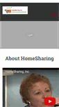 Mobile Screenshot of homesharing.org